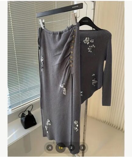 بدله رماديه