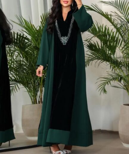 دراعه اخضر باسود